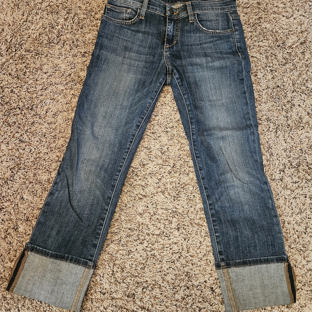 Joe's Jeans Dark Blue Cropped Denim